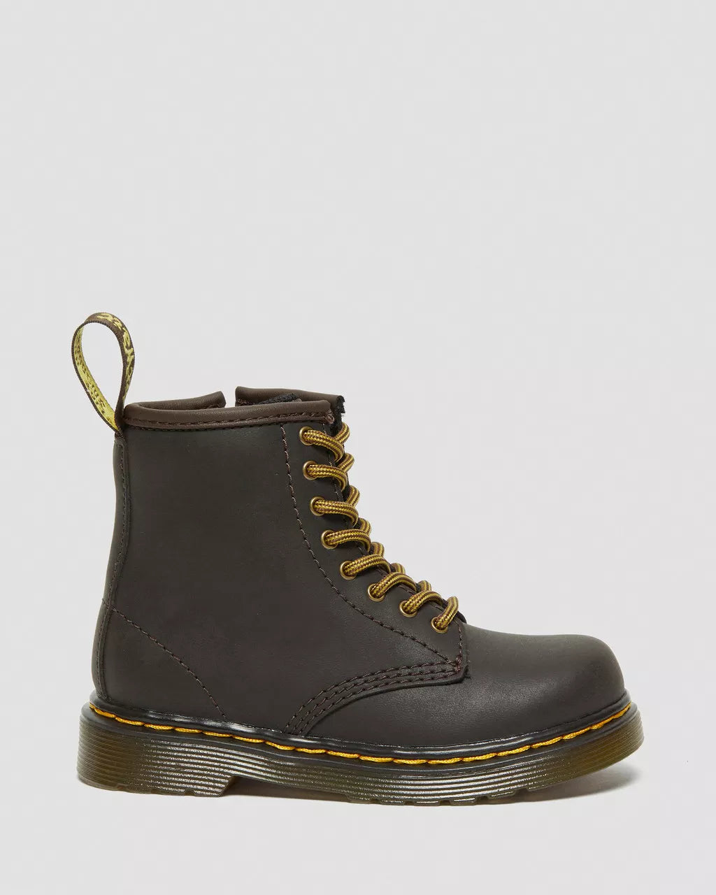 DR MARTENS Toddler 1460 Wildhorse Leather Lace Up Boots