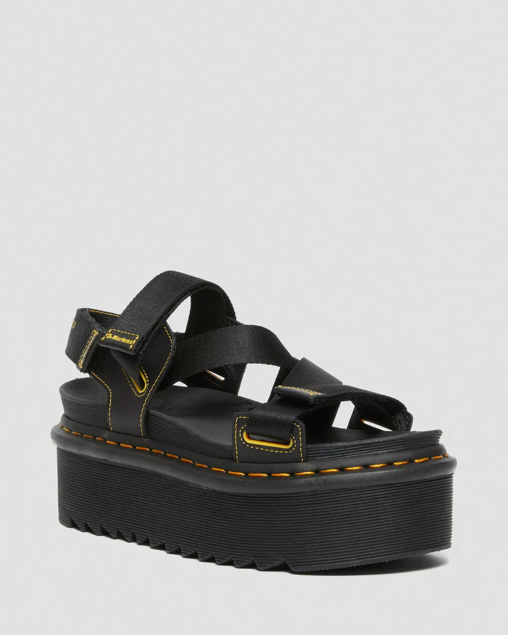 DR MARTENS Kimber Logo Webbing Strap Sandals