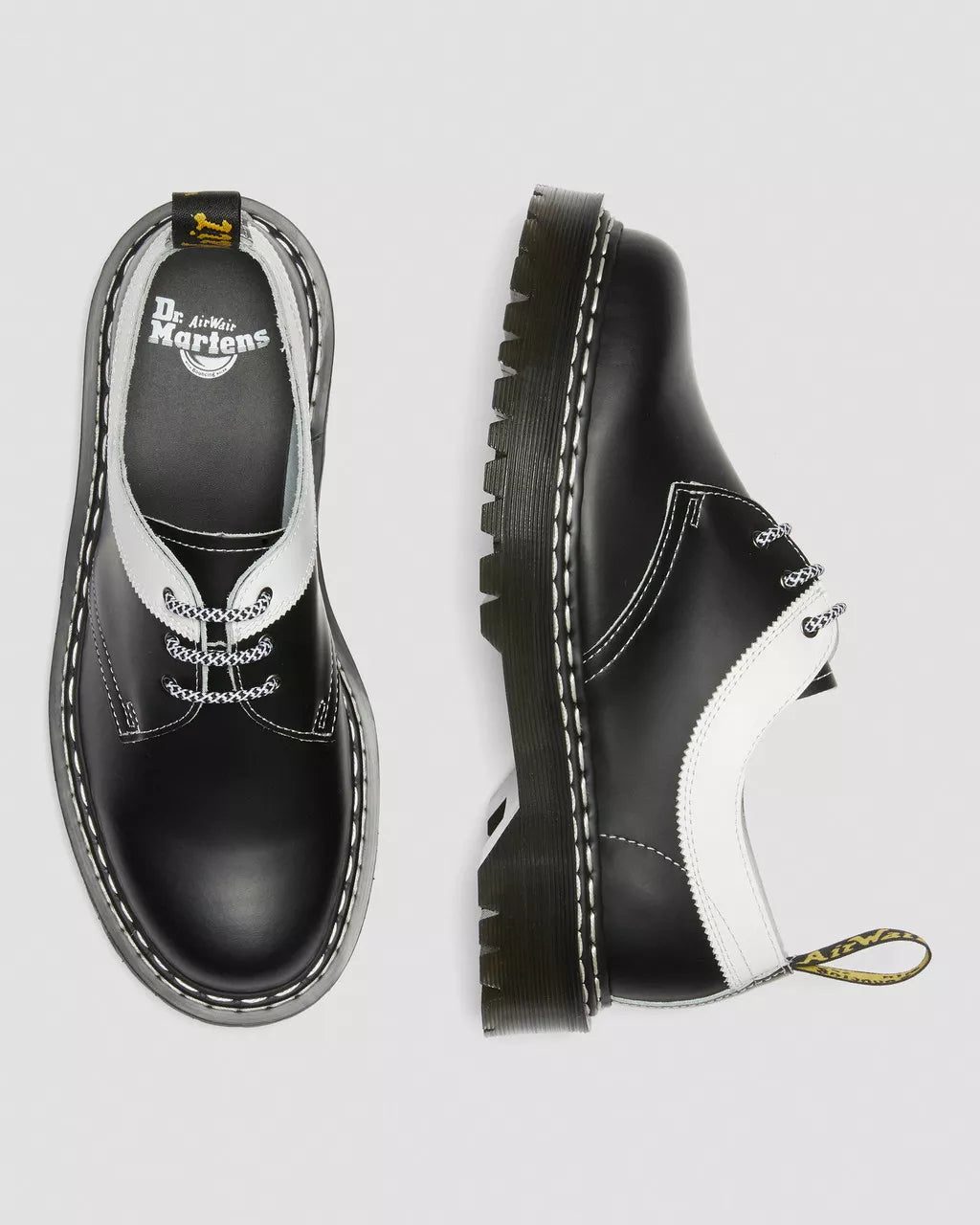 DR MARTENS 1461 Bex Smooth Contrast Leather  Shoes