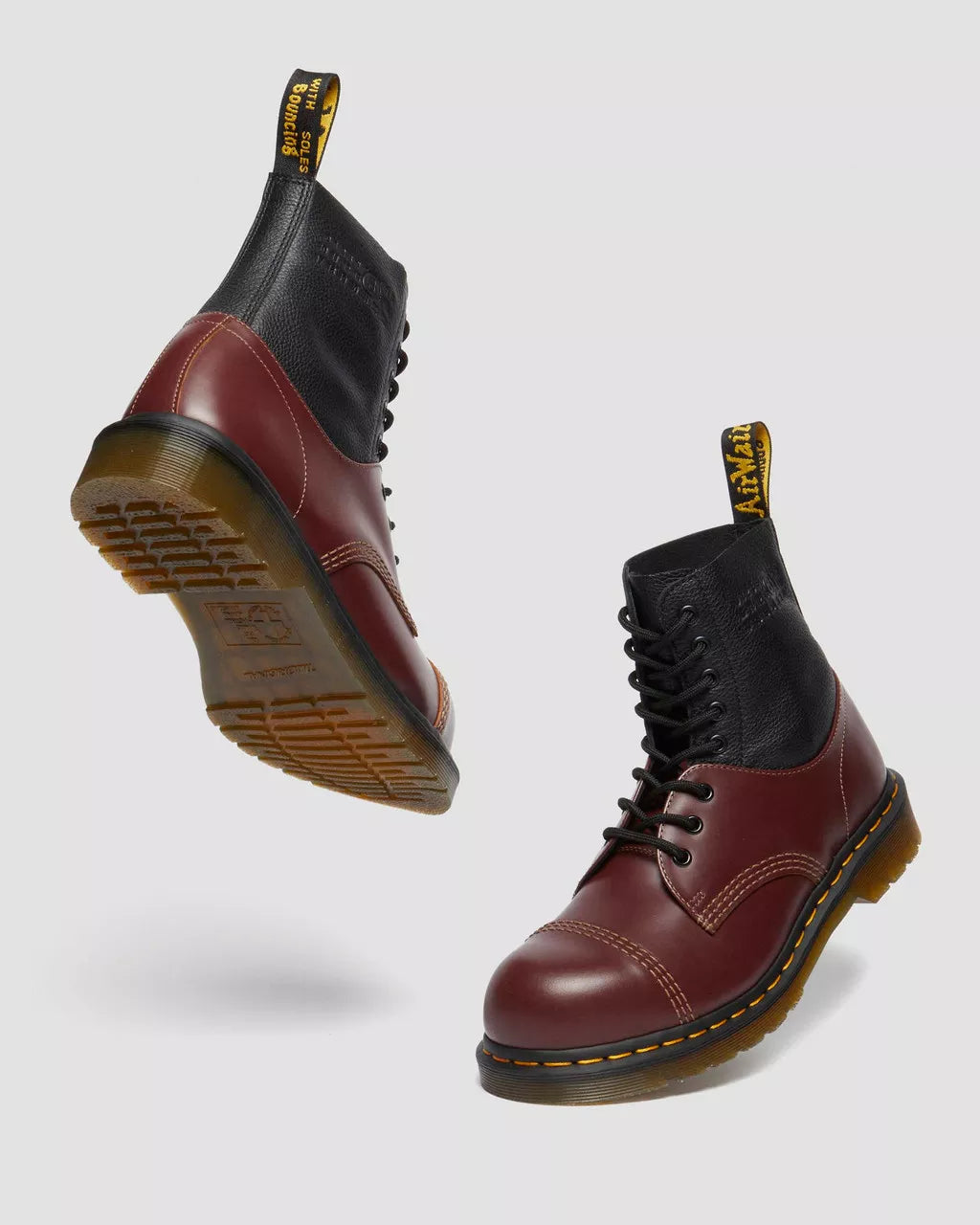 DR MARTENS 1460 / 1461 MM6 Steel Toe Leather Boots