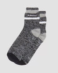 Short Marl Cotton Blend Socks