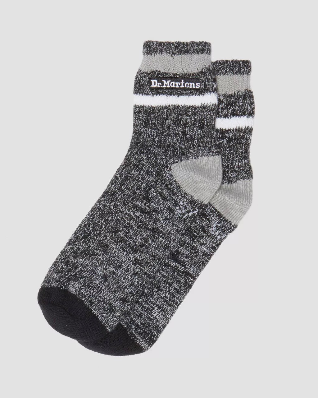 Short Marl Cotton Blend Socks