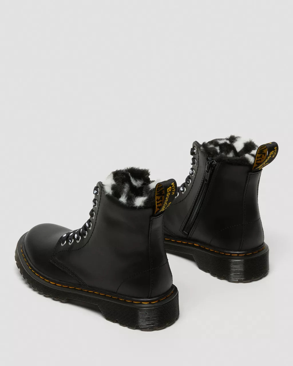 Junior 1460 Serena Faux Fur Lined Leather Boots