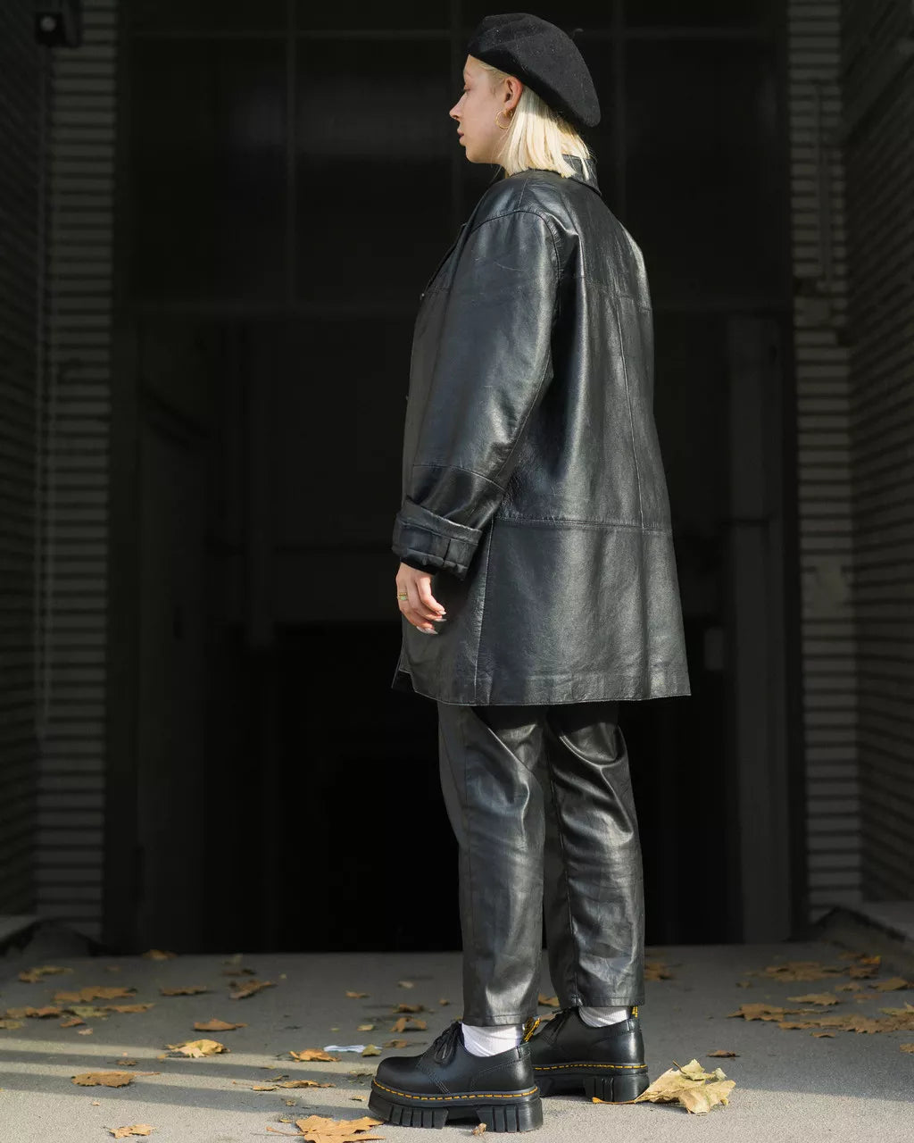 Audrick Nappa Lux Leather Platform Shoes