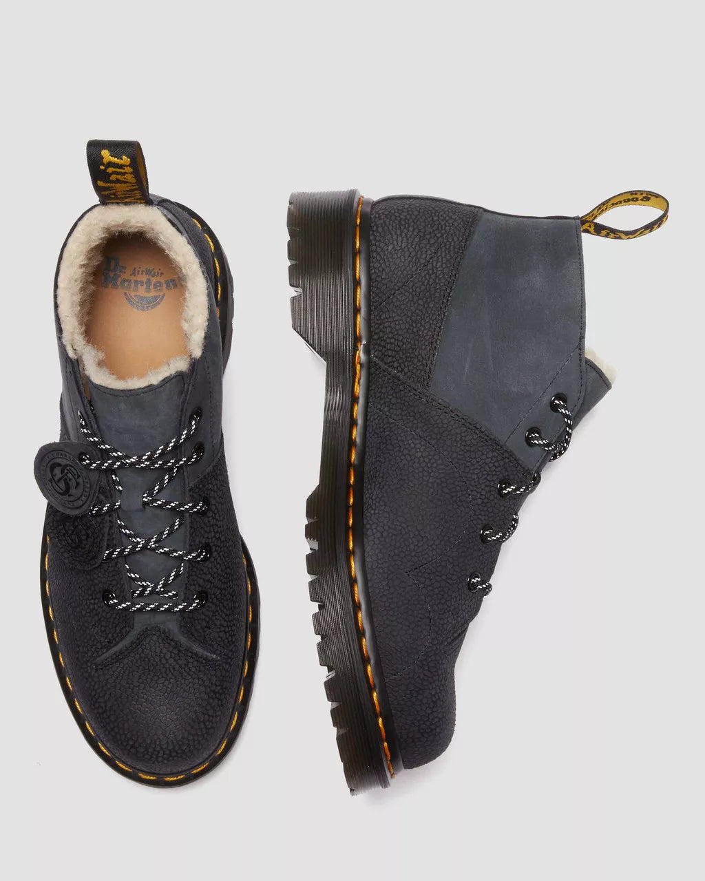 DR MARTENS Church Nubuck Leather Ankle Boots