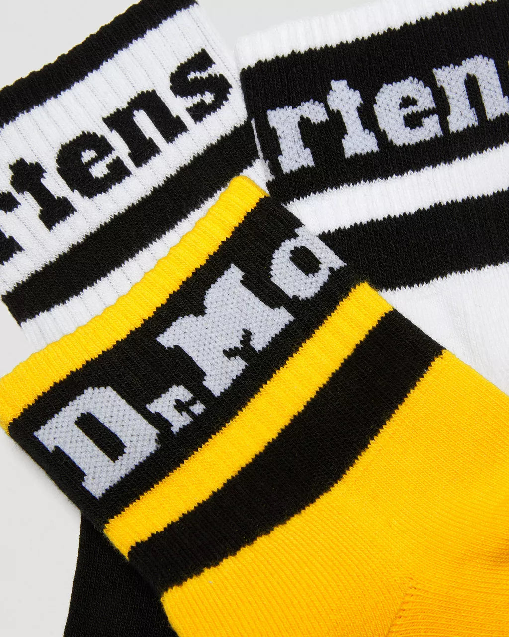 DR MARTENS Athletic Logo 3-Pack Cotton Blend Socks