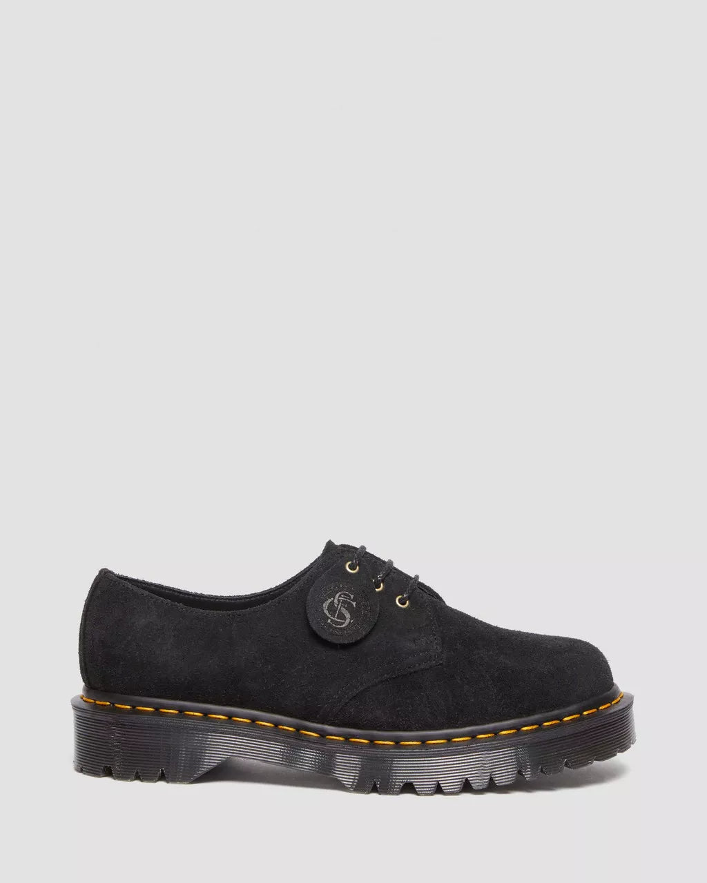 DR MARTENS 1461 Bex Made In England Tufted Suede Shoes