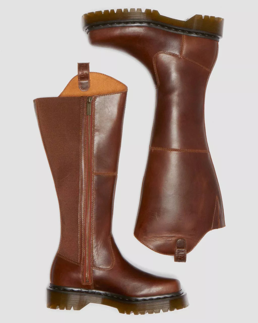 Amaayah Knee High Leather Riding Boots