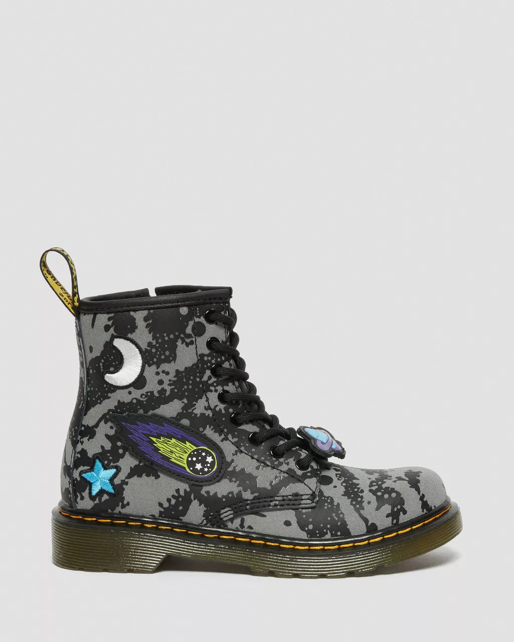 Junior 1460 Space Hydro Leather Lace Up Boots