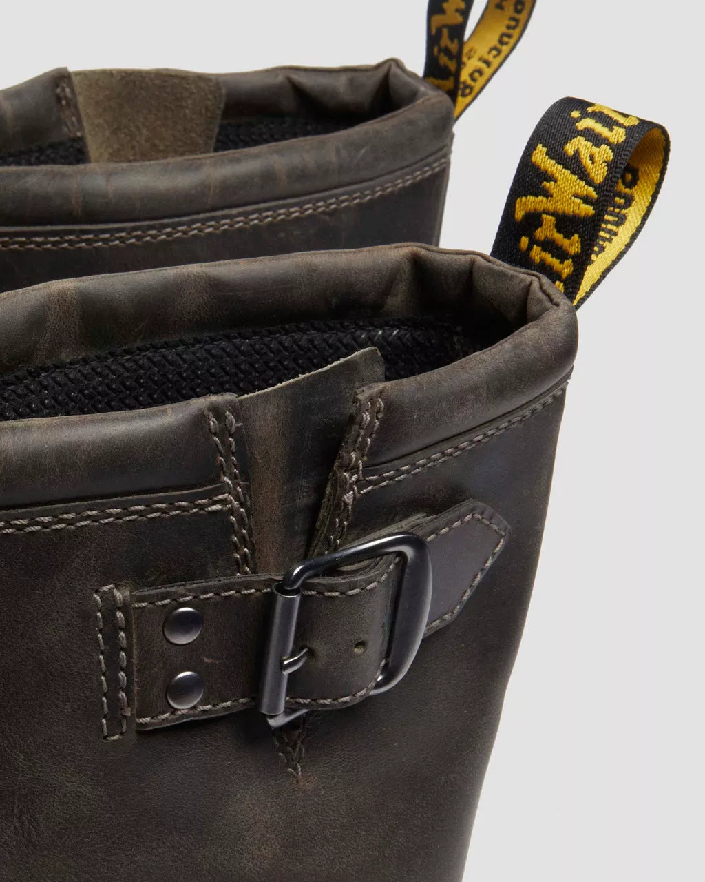 Anistone Tall Leather Biker Boots