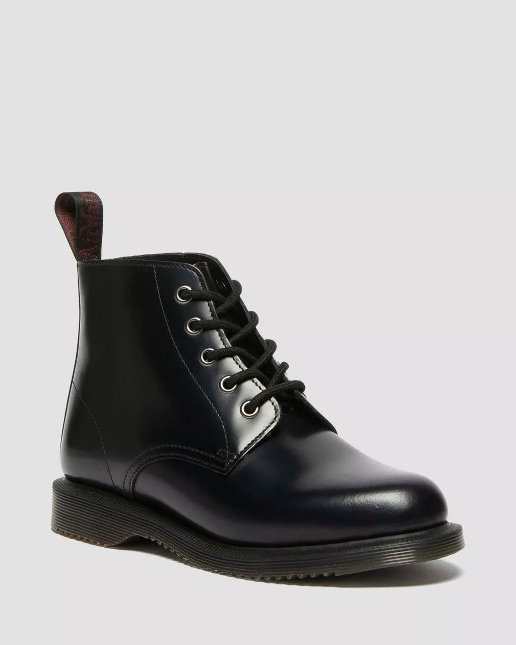 Emmeline Smooth Leather Lace Up Boots