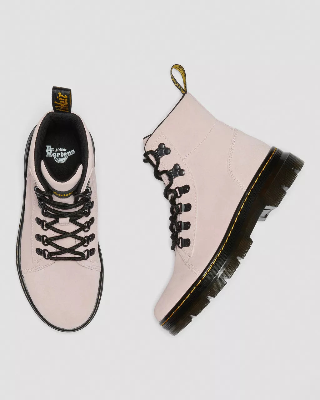 DR MARTENS Combs Suede Utility Boots