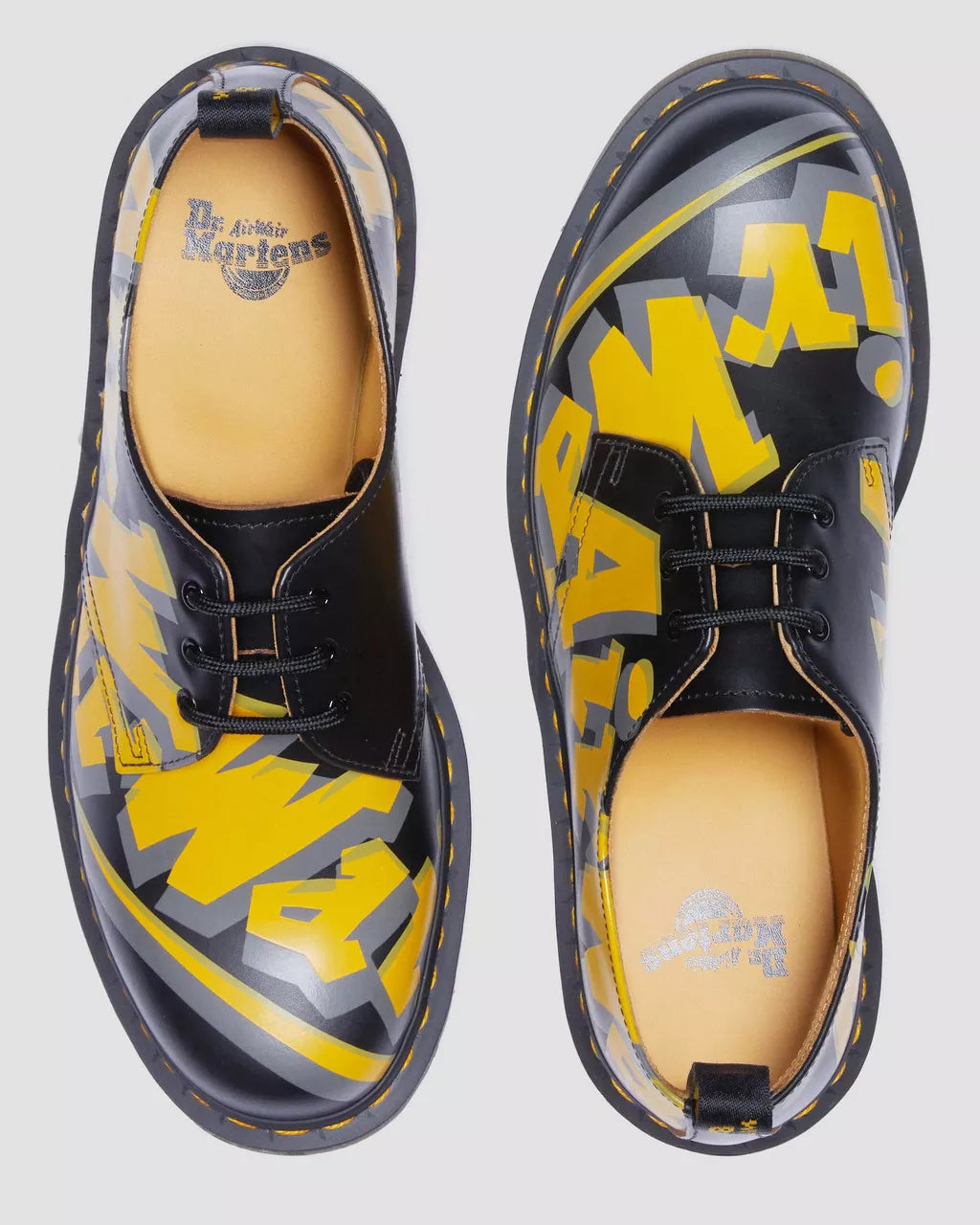 DR MARTENS 1461 Vintage Smooth Leather Lace Up Shoes