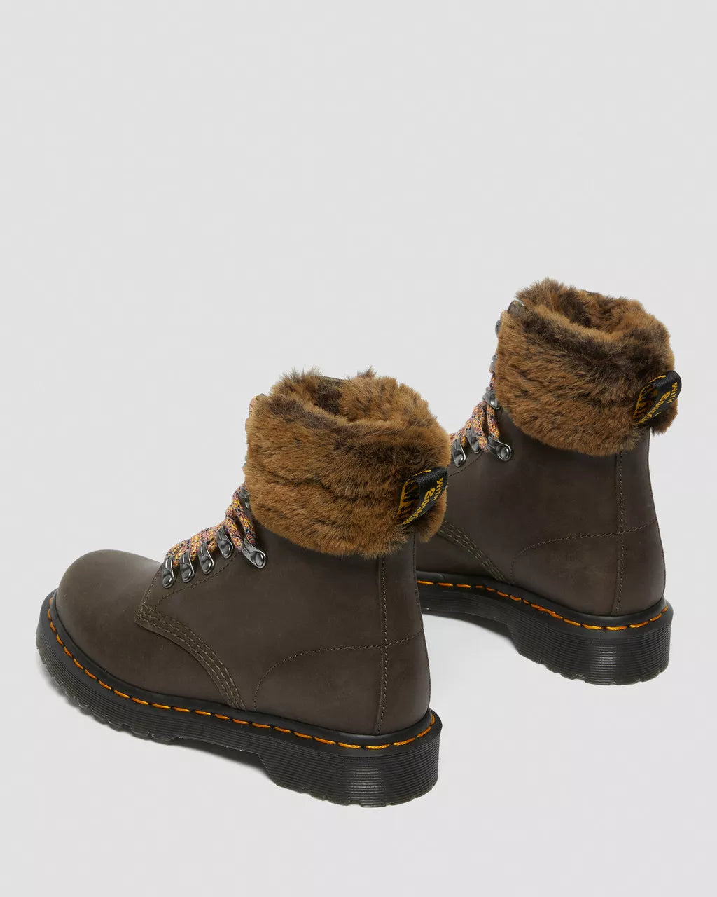1460 Serena Collar Faux Fur Lined Ankle Boots