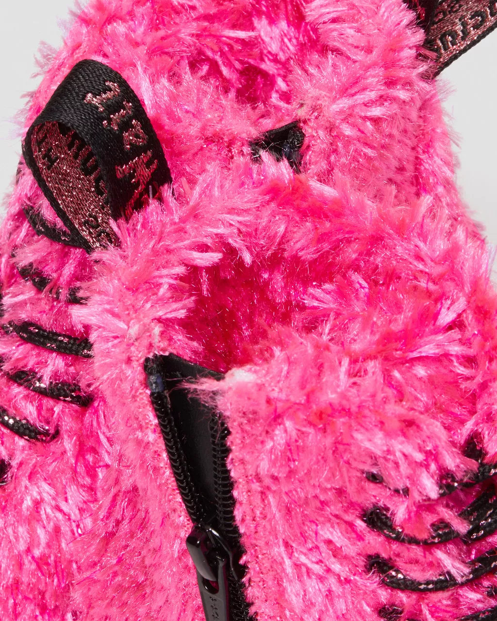 Toddler 1460 Pascal Tinsel Fur Lace Up Boots