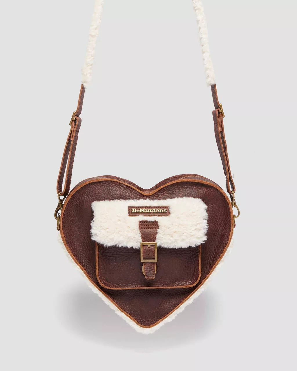 DR MARTENS Ambassador Leather Heart Shaped Bag