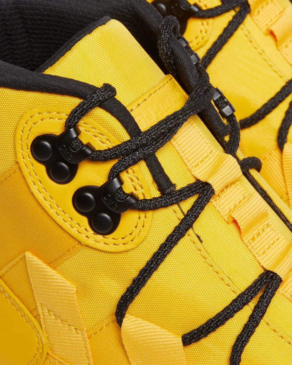 DR MARTENS Boury Nylon &amp; Leather Utility Boots