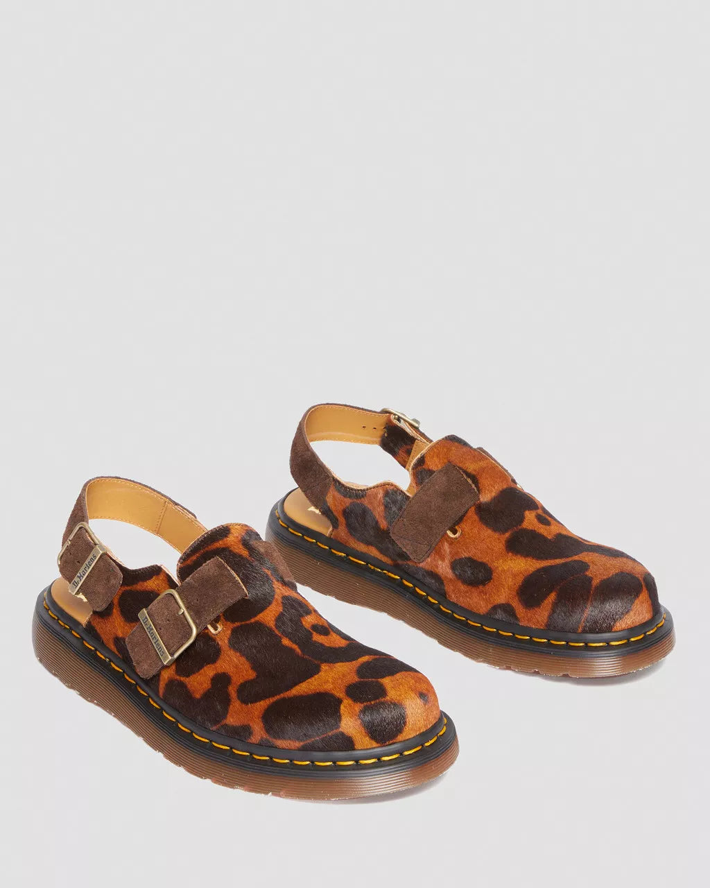 DR MARTENS Jorge Made in England Hair On Slingback Mule