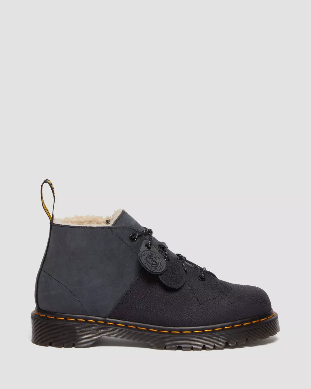 DR MARTENS Church Nubuck Leather Ankle Boots