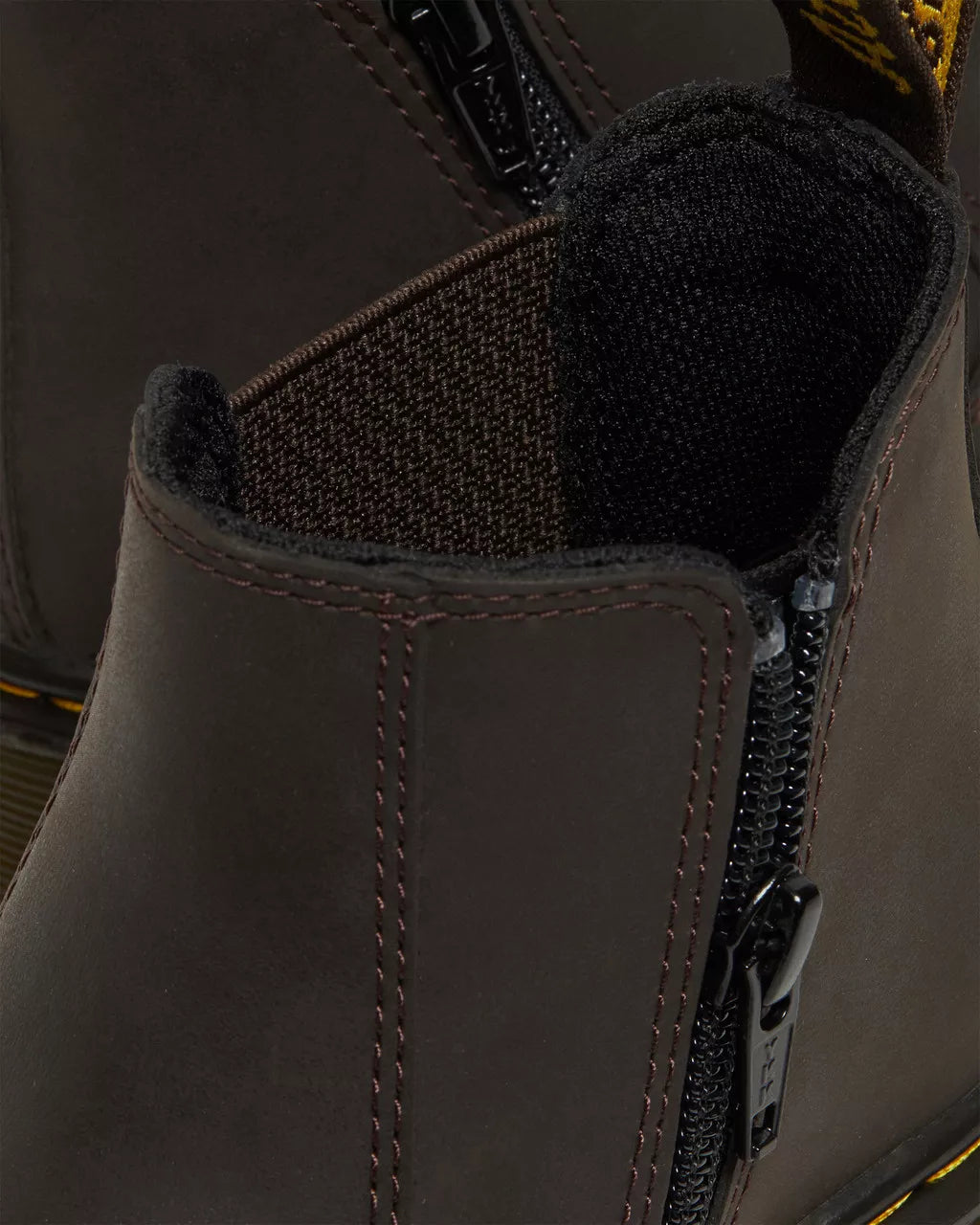 DR MARTENS 2976 JUNIOR LEATHER CHELSEA BOOTS