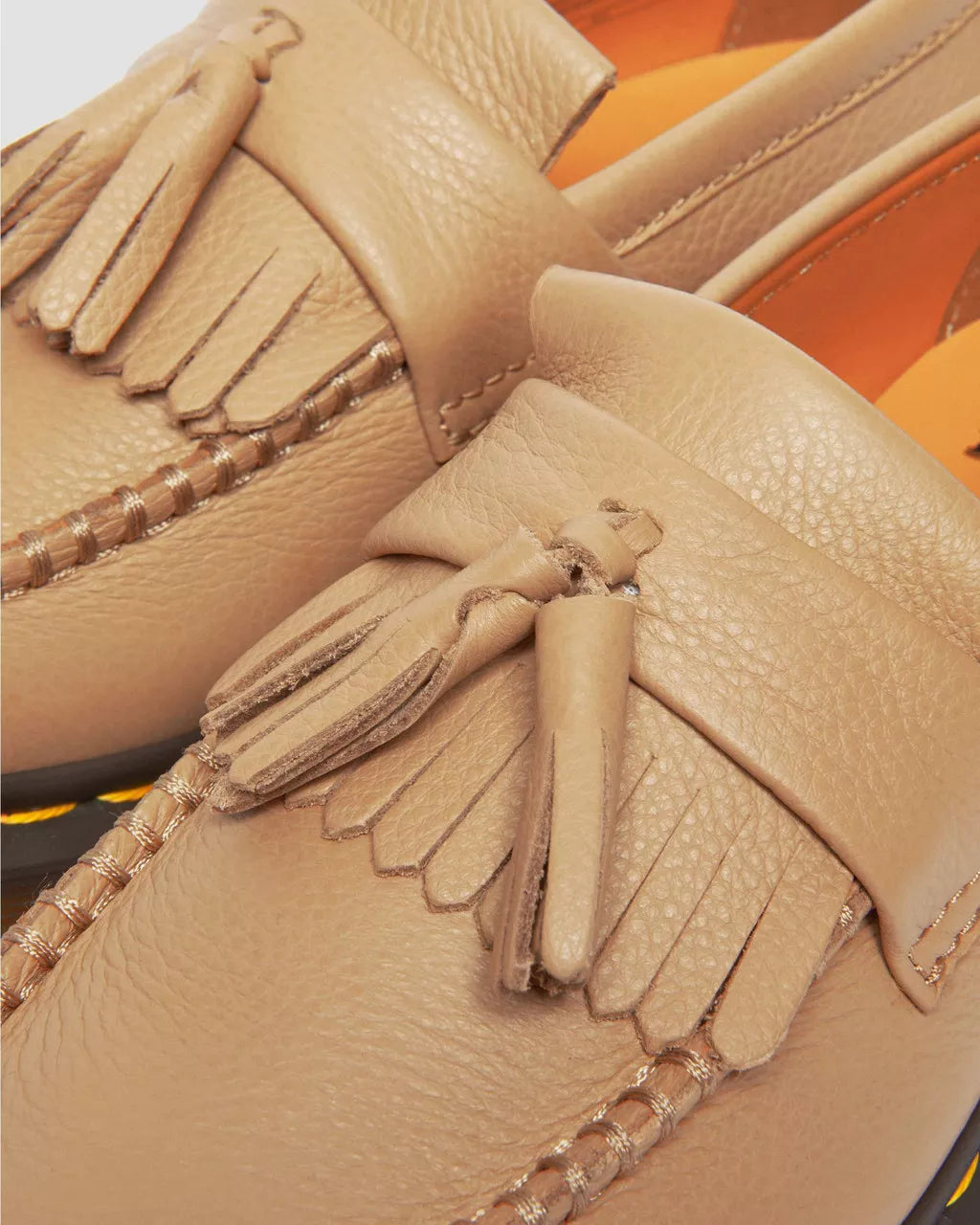 Adrian Virginia Leather Tassel Loafers