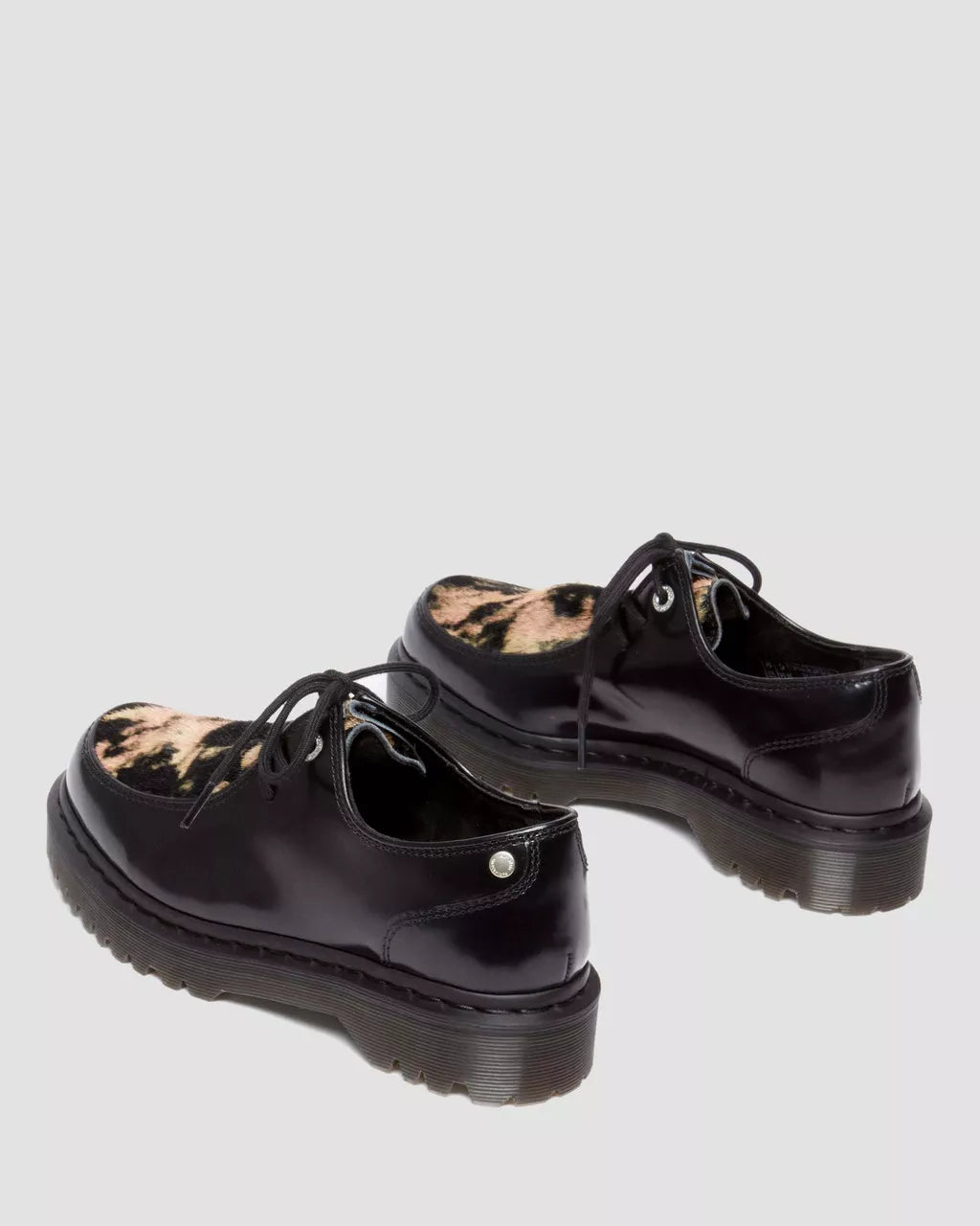 DR MARTENS Zeffir 3-eye Hair-On Leather Bex Shoes