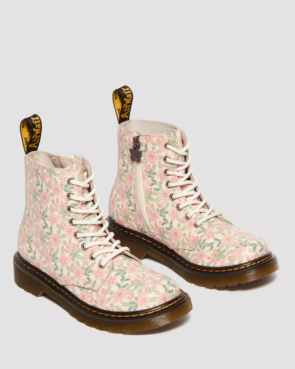 Junior 1460 Floral Leather Boots