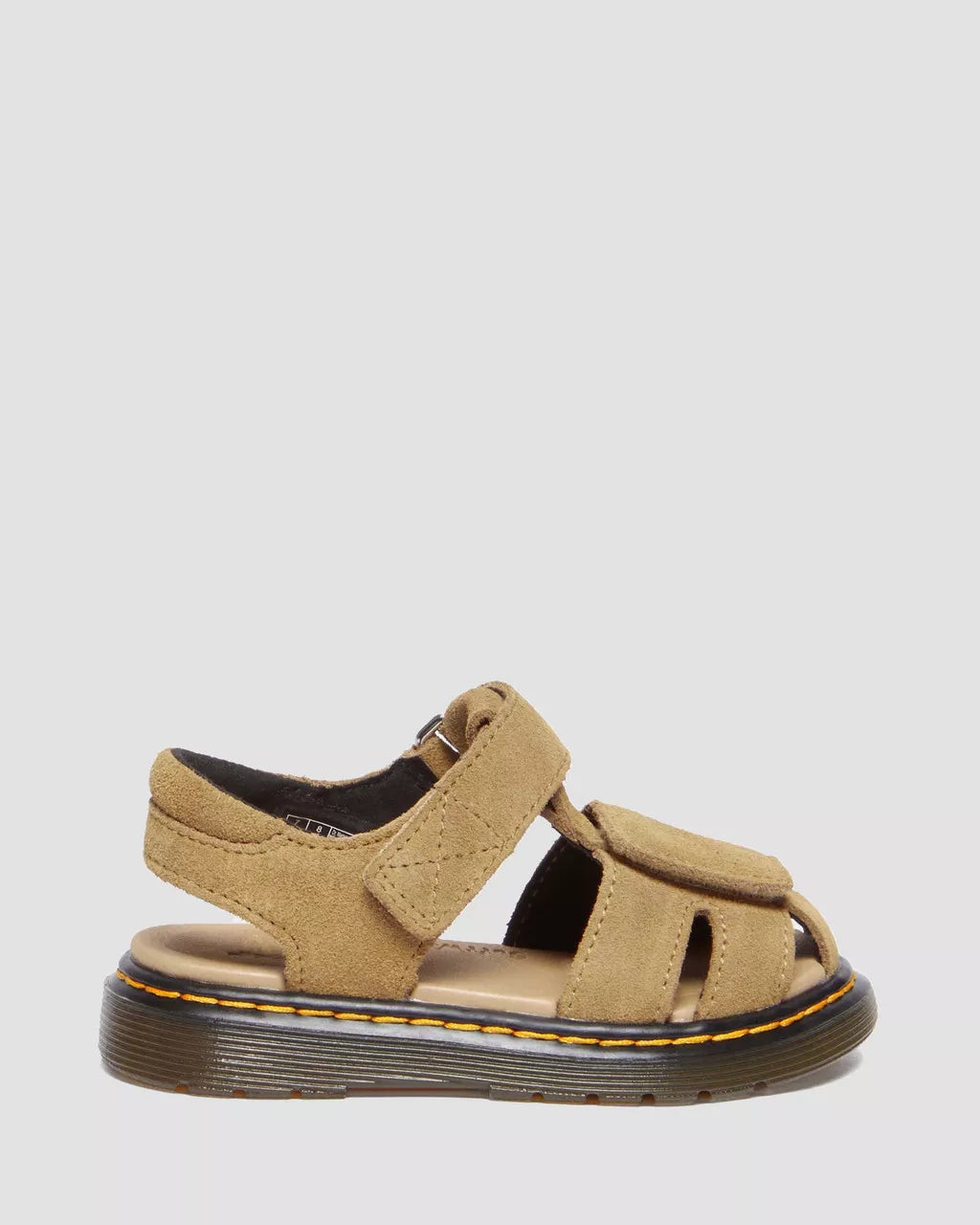 DR MARTENS Toddler Moby II Savannah Tan Bronx Suede