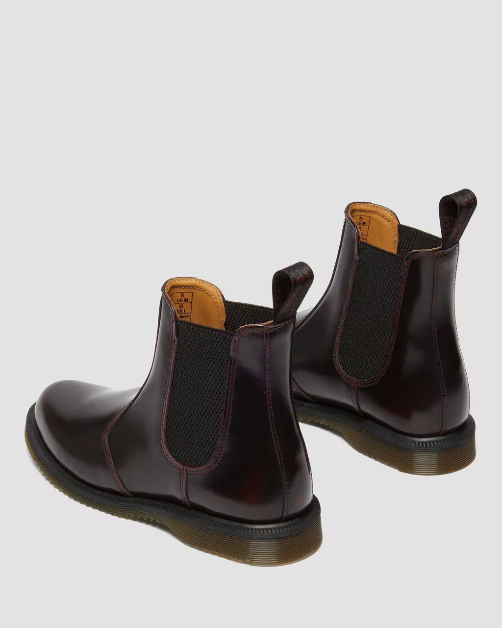 Flora Arcadia Leather Chelsea Boots
