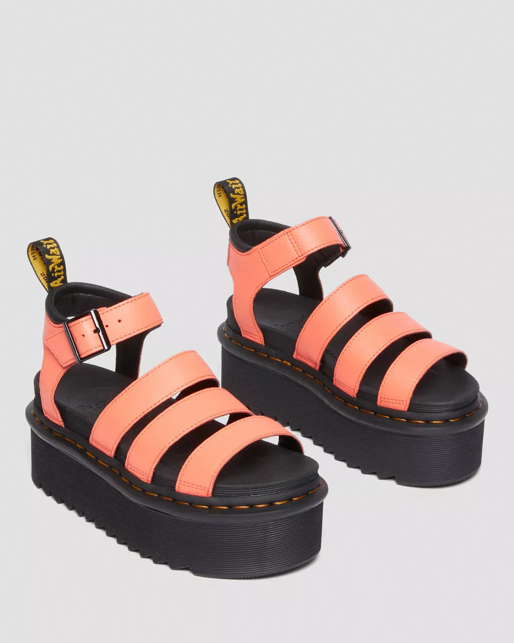 Blaire Quad Pisa Leather Strap Platform Sandals