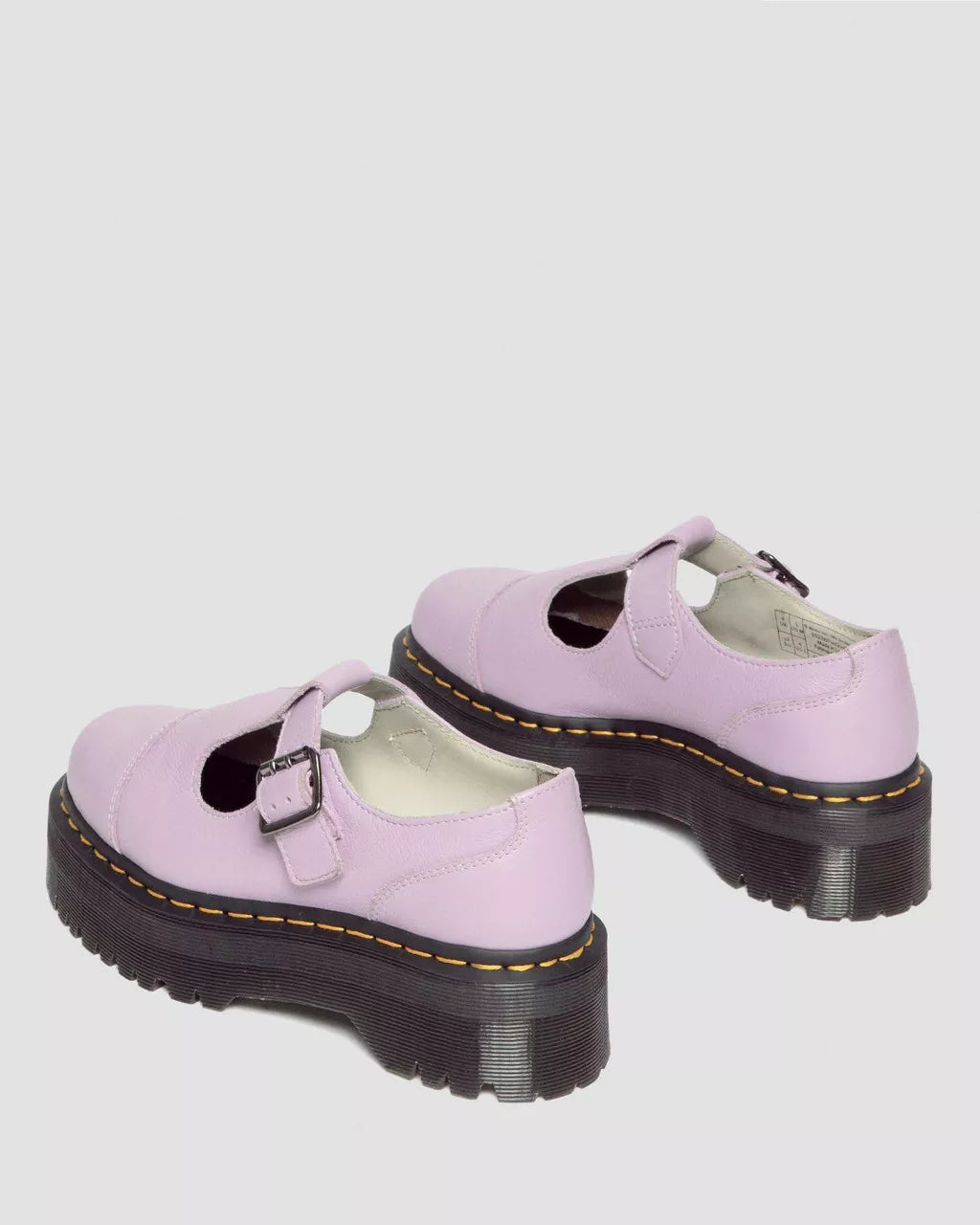 DR MARTENS Bethan Pisa Leather Platform Mary Jane Shoes