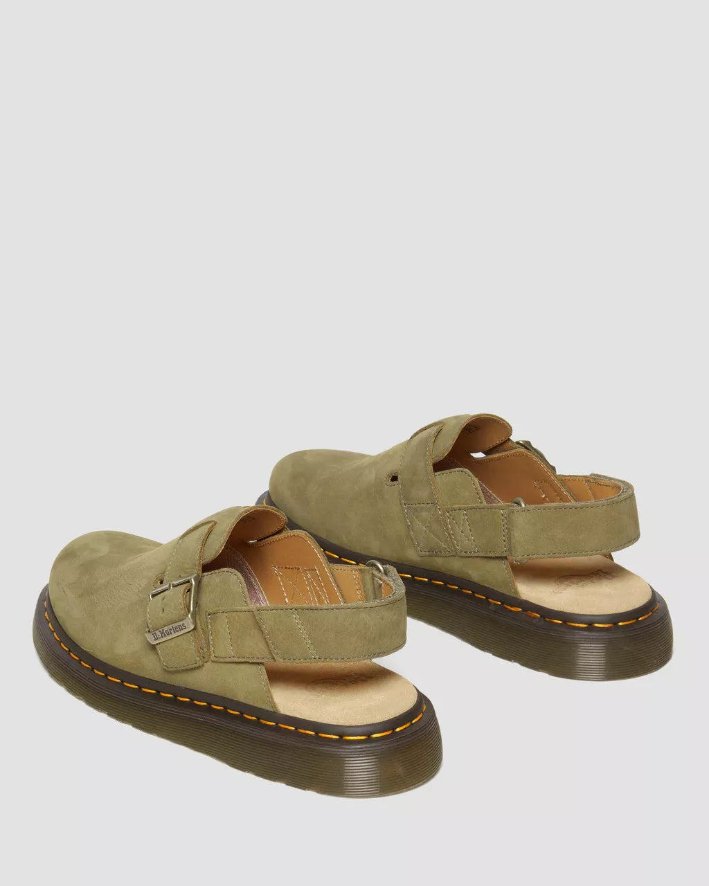 Jorge II Tumbled Nubuck Leather Slingback Mules