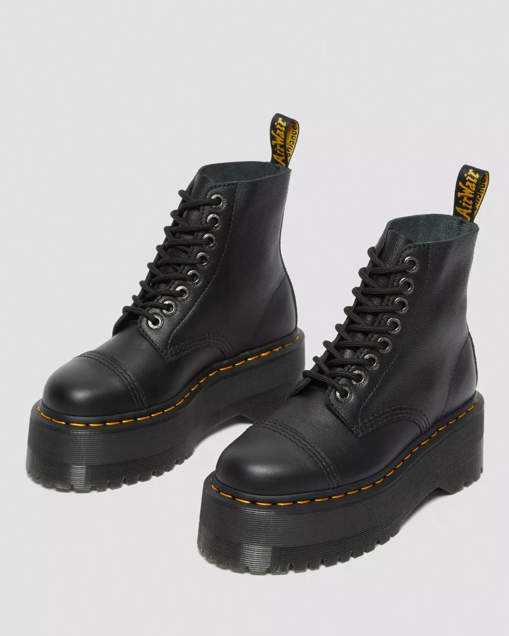 DR MARTENS Sinclair Max Pisa Leather Platform Boots