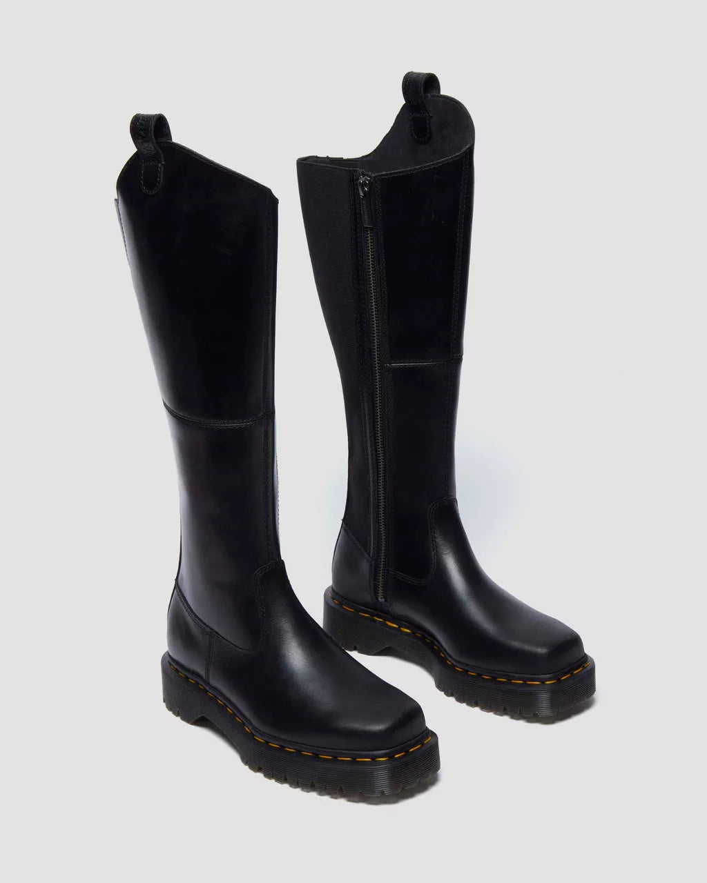 Amaayah Knee High Leather Riding Boots