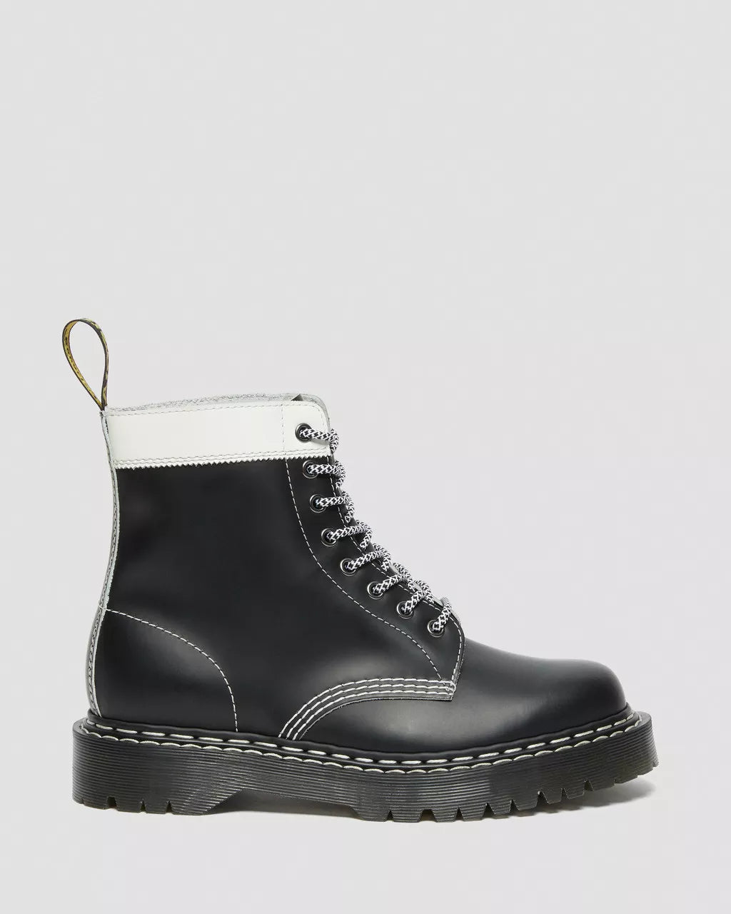 DR MARTENS 1460 Pascal Bex Leather Contrast Lace Up Boots