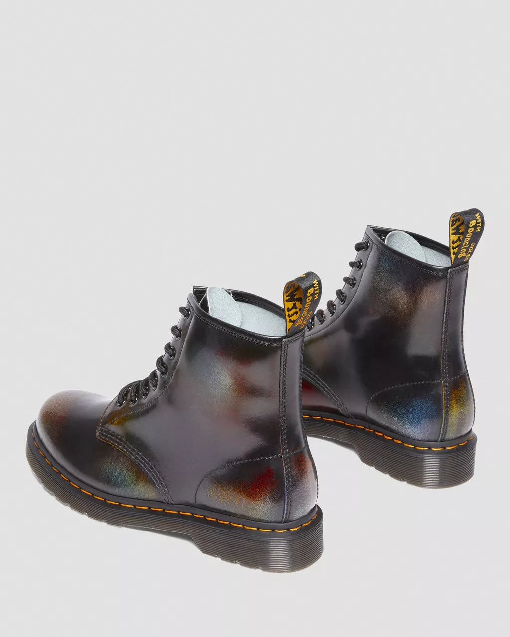DR MARTENS 1460 For Pride Rub Off Leather Lace Up Boots