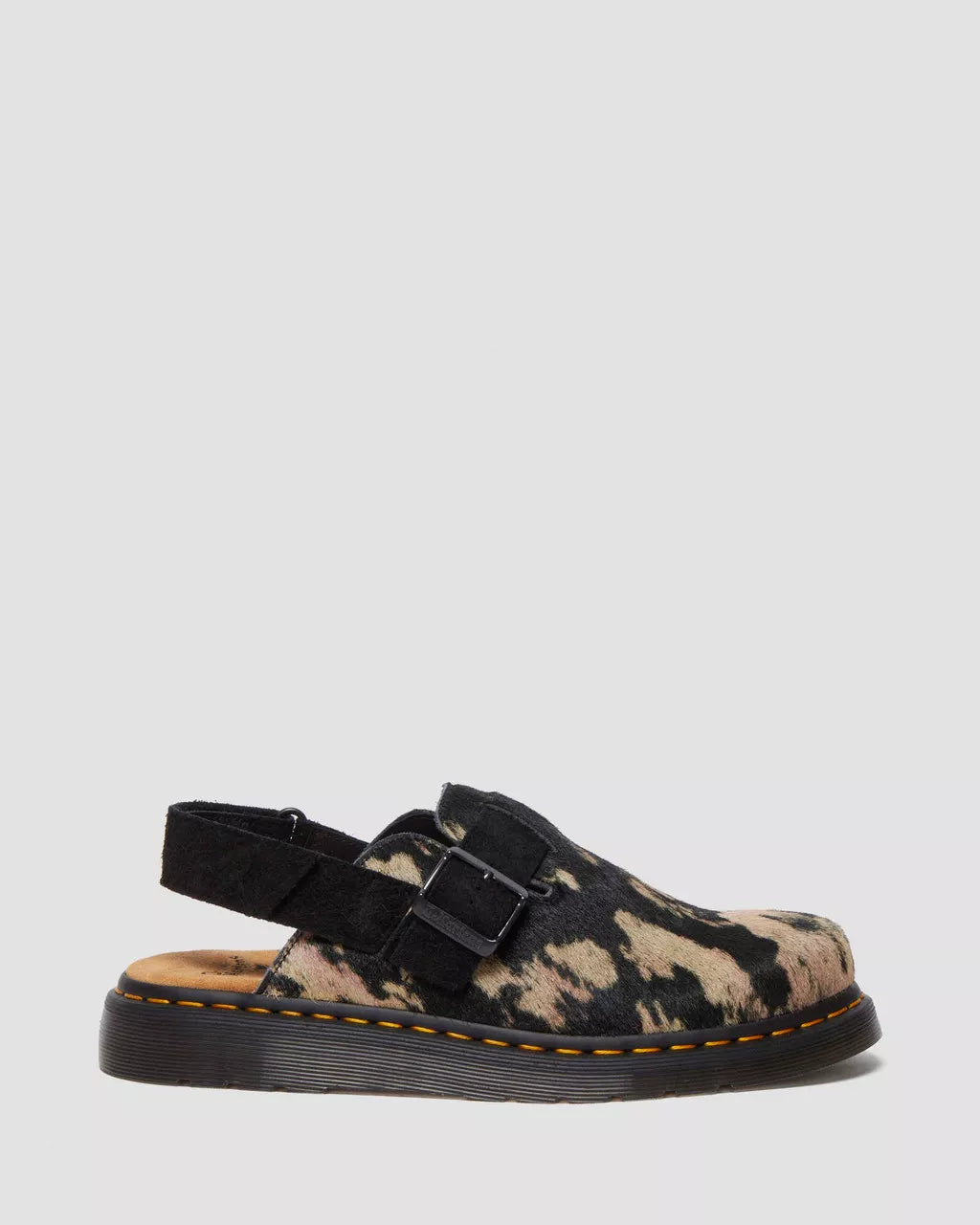 DR MARTENS Jorge II Contrast Hair-On Mules