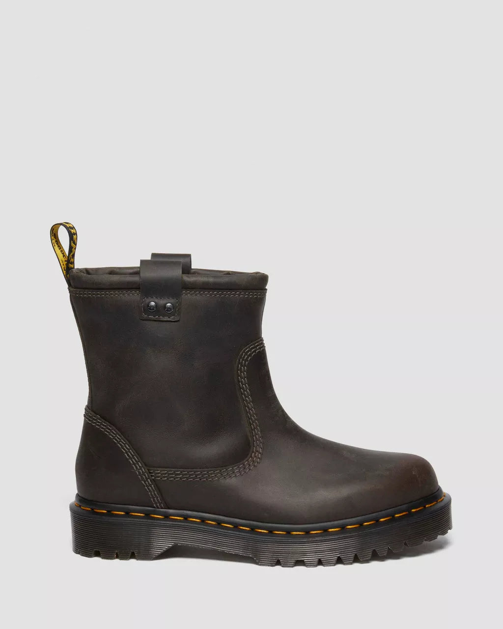 Anistone Lo Leather Biker Boots