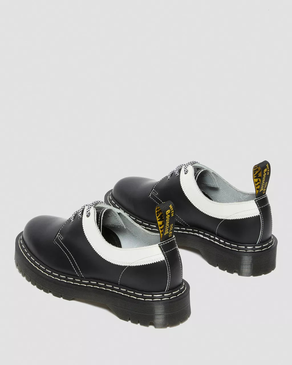 DR MARTENS 1461 Bex Smooth Contrast Leather  Shoes