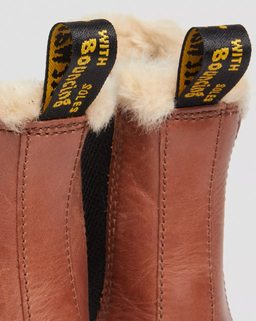 2976 Leonore Faux Fur-Lined Chelsea Boots