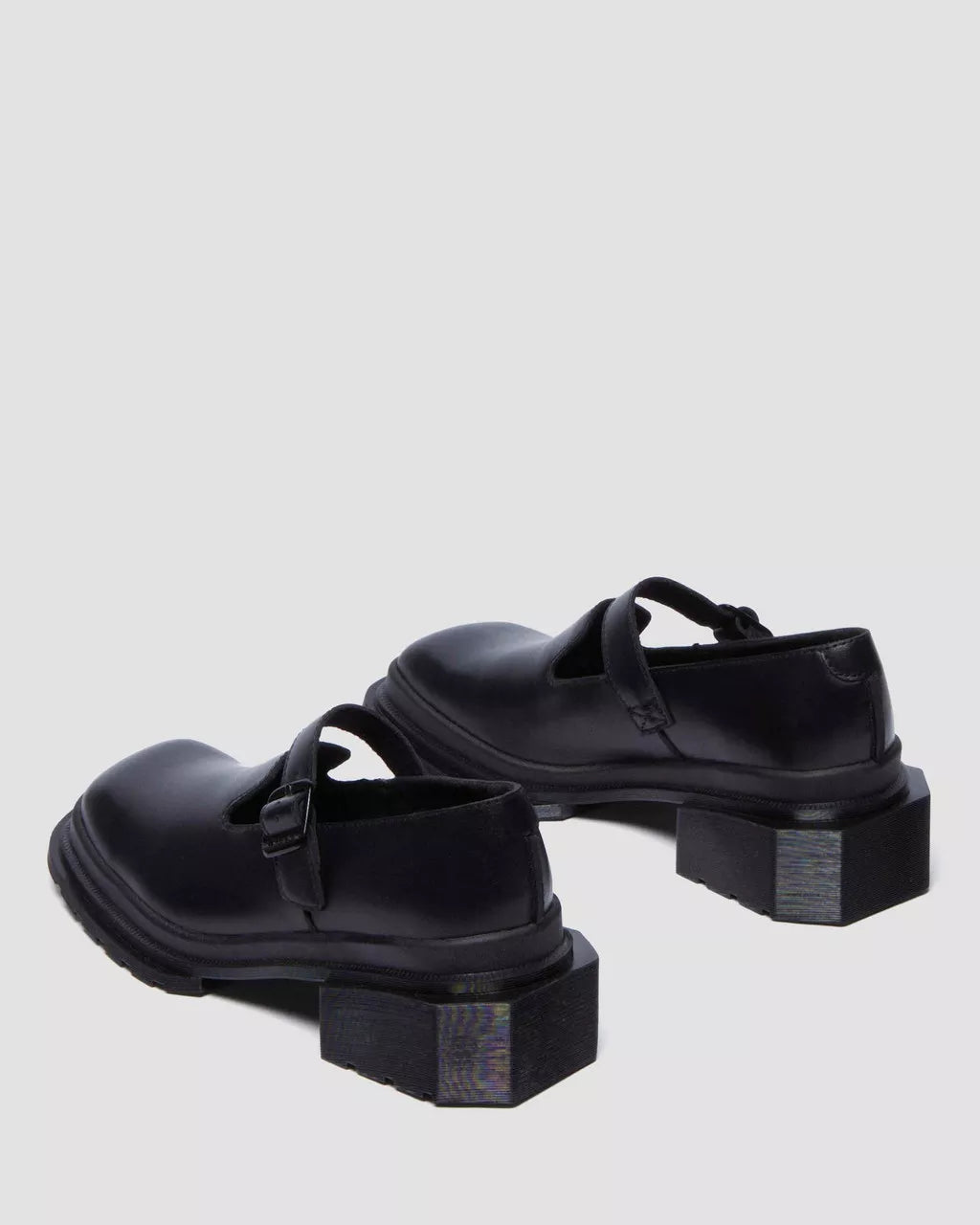Maybole Square Toe Leather Mary Jane Shoes