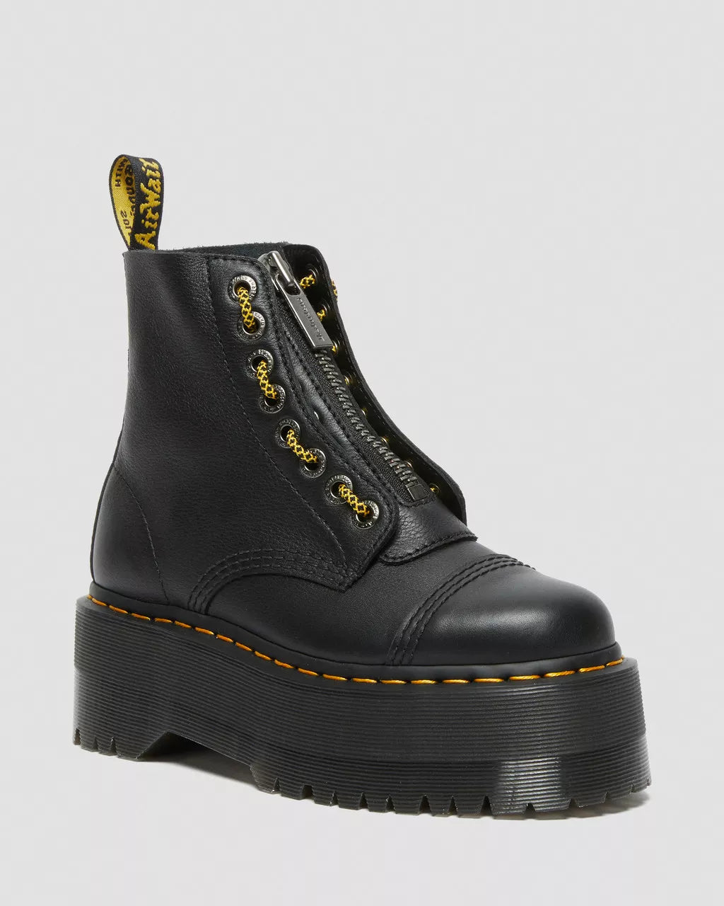 DR MARTENS Sinclair Max Pisa Leather Platform Boots