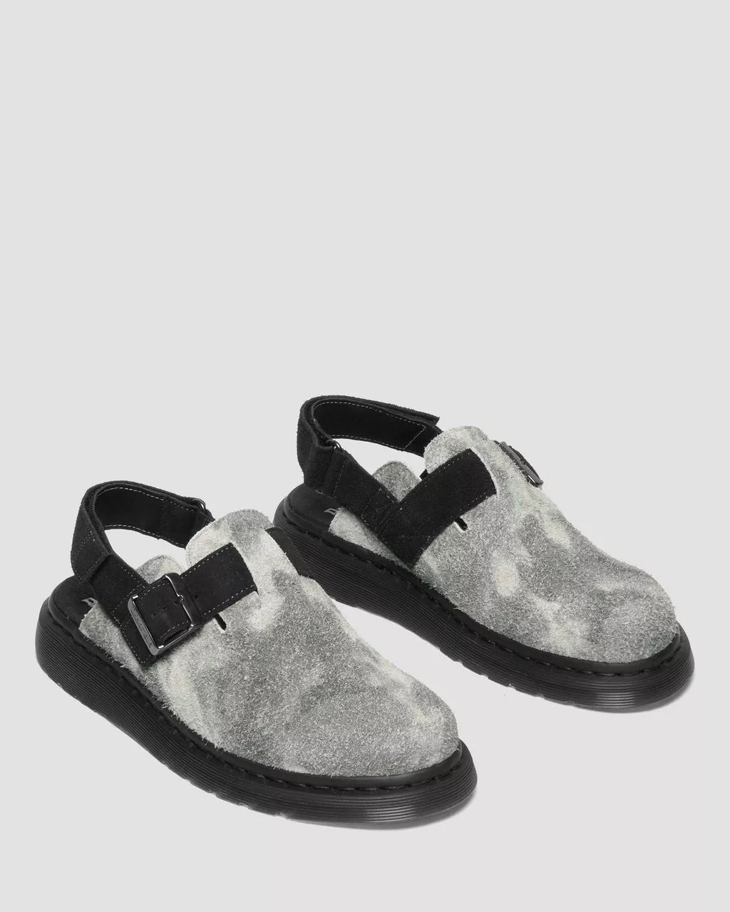 DR MARTENS Jorge II Stonewashed Suede Mules
