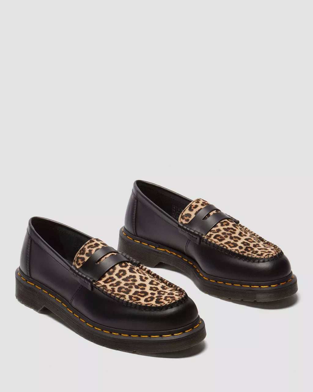 Penton Hair On &amp; Smooth Leather Loafers