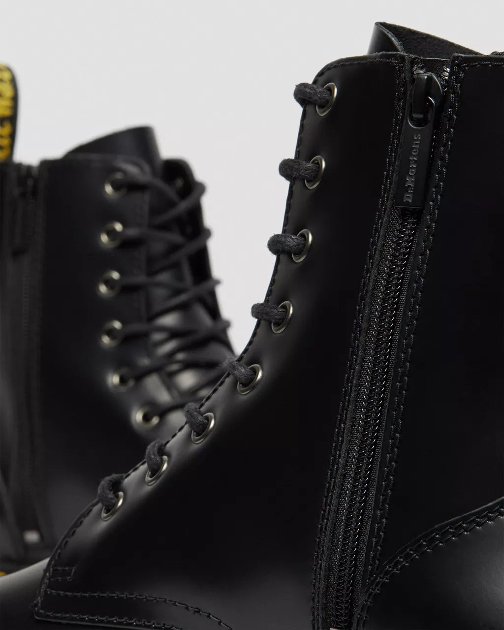 Jadon Smooth Leather Platform Boots