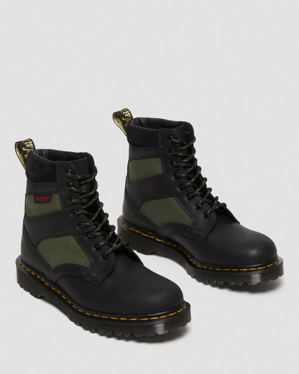 DR MARTENS 1460 Made in England Padded Panel Lace Up Boots