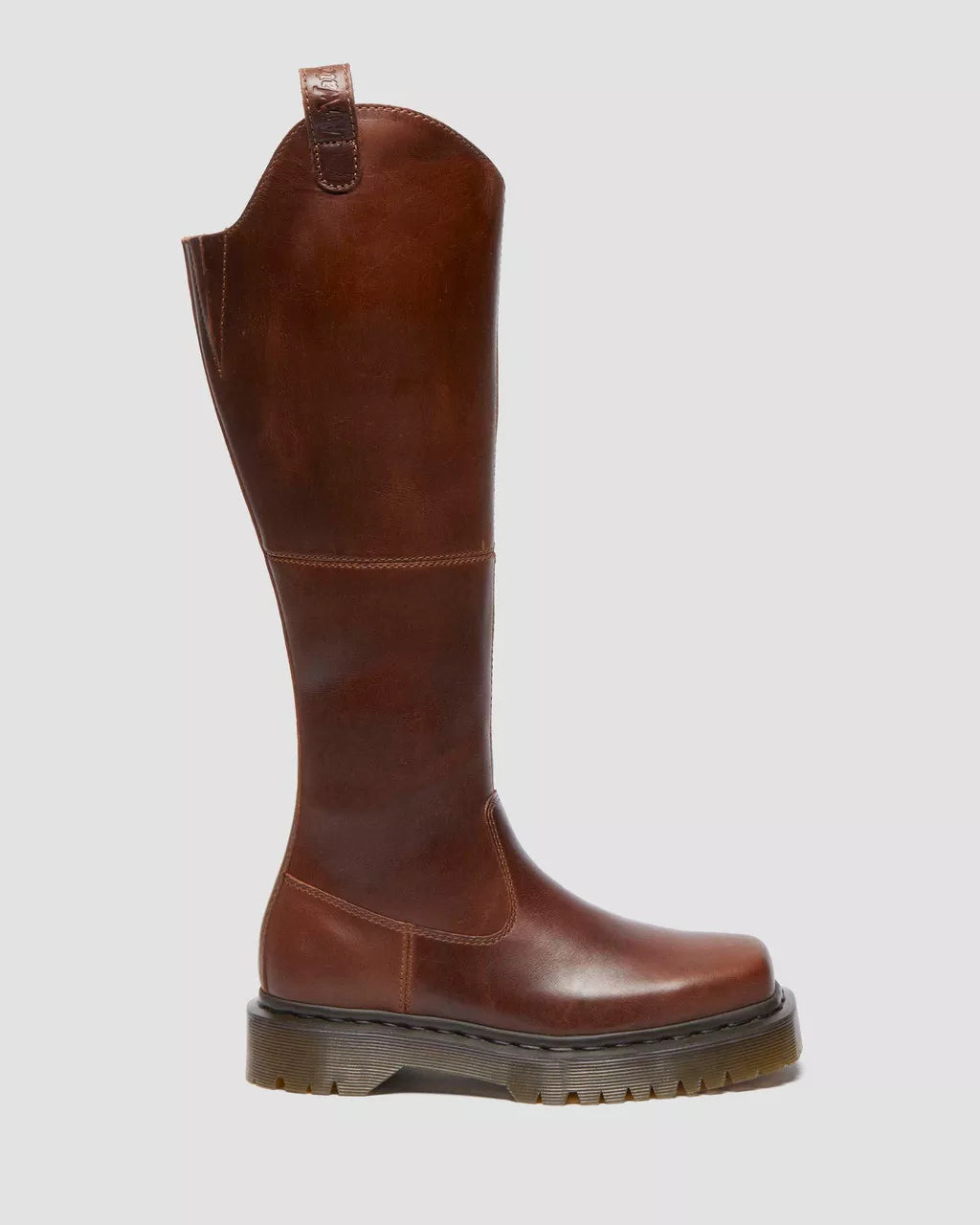 Amaayah Knee High Leather Riding Boots