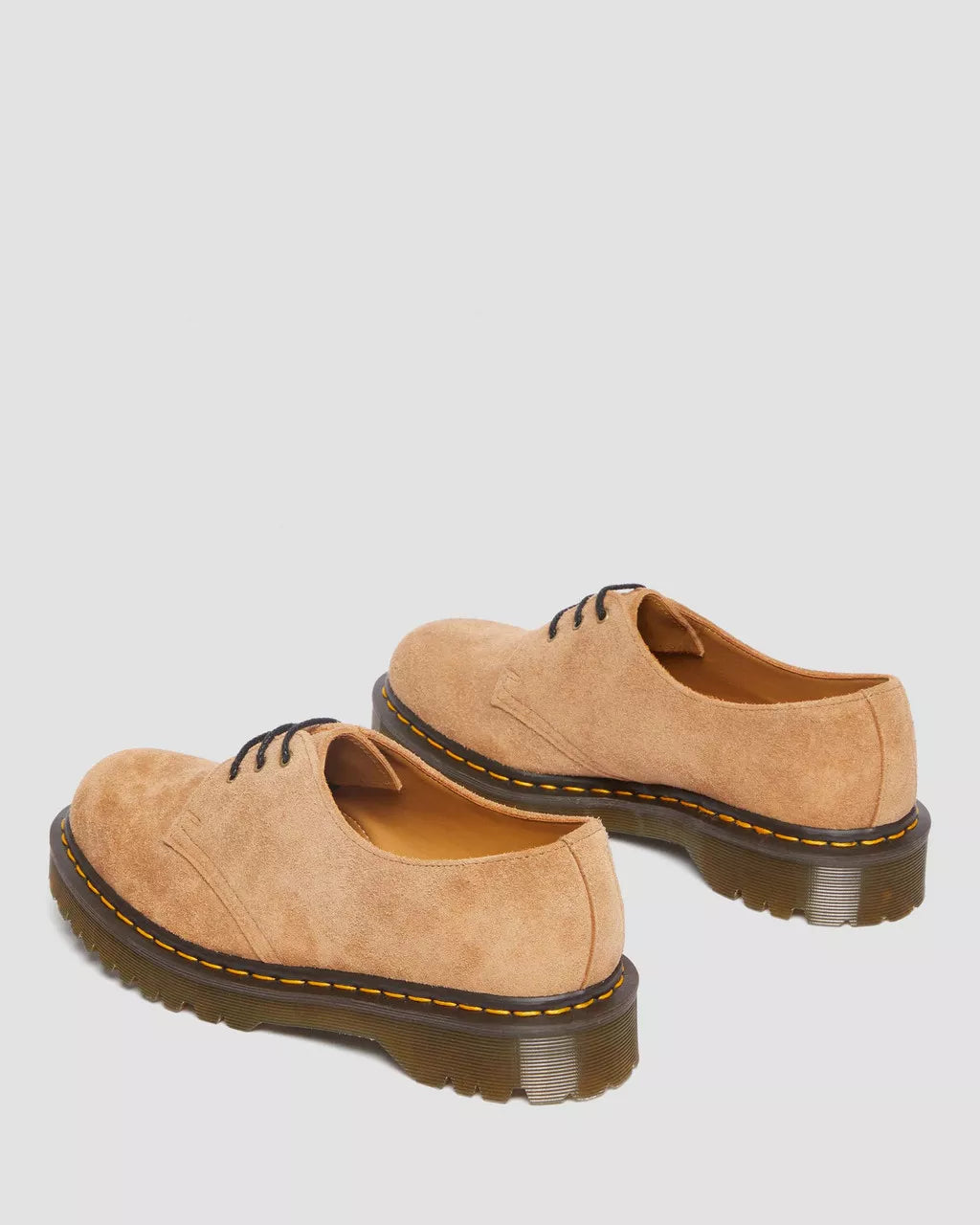 DR MARTENS 1461 Bex Made In England Tufted Suede Shoes