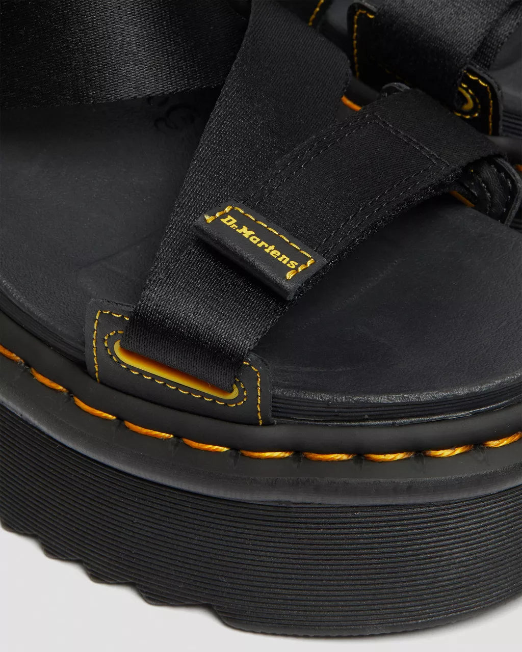 DR MARTENS Kimber Logo Webbing Strap Sandals