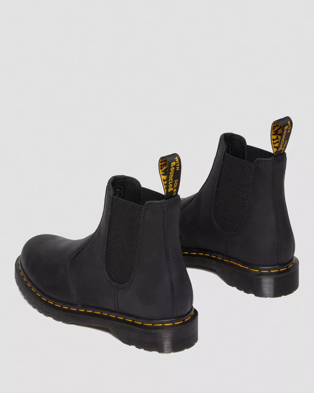 DR MARTENS 2976 Waxed Full Grain Leather Chelsea Boots